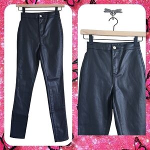 NWT - LIPSY LONDON COATED SELENA HIGH RISE JEANS